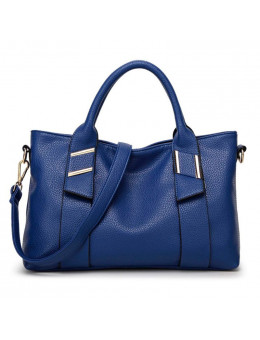 Женская кожаная сумка 909 BLUE